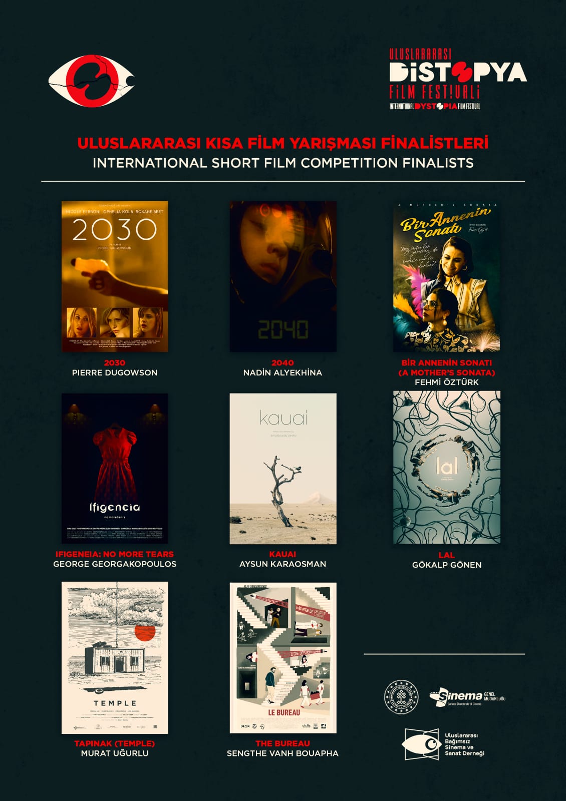 Distopya Film Festivali'nde En İyi Film Ödülü İçin 8 Aday